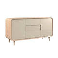 Stylish Modern Wooden Sideboard with Minimalist Design